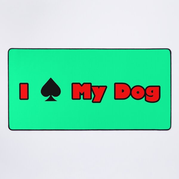 Item preview, I Spade My Dog (Red Text) designed and sold by Karate Octopus.