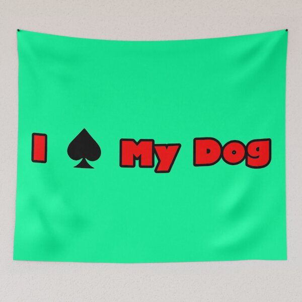 Item preview, I Spade My Dog (Red Text) designed and sold by Karate Octopus.
