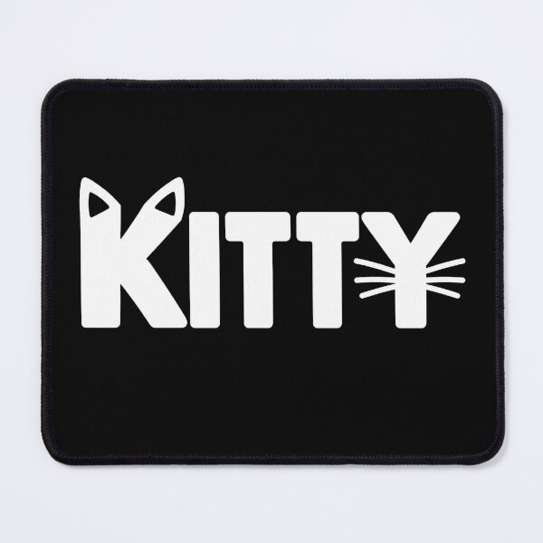 Item preview, Cute Black And White Kitty Cat Word designed and sold by Owcomm.