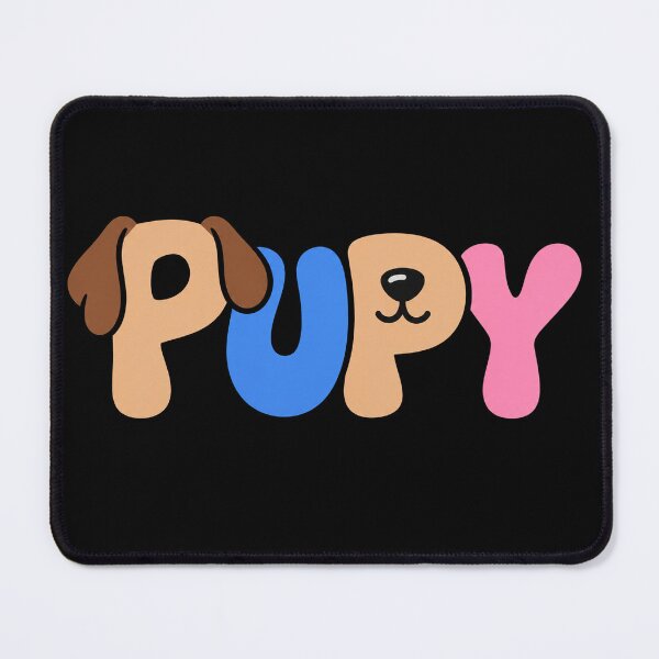 Item preview, Cute Puppy Letters Colorful Dog Art designed and sold by Owcomm.