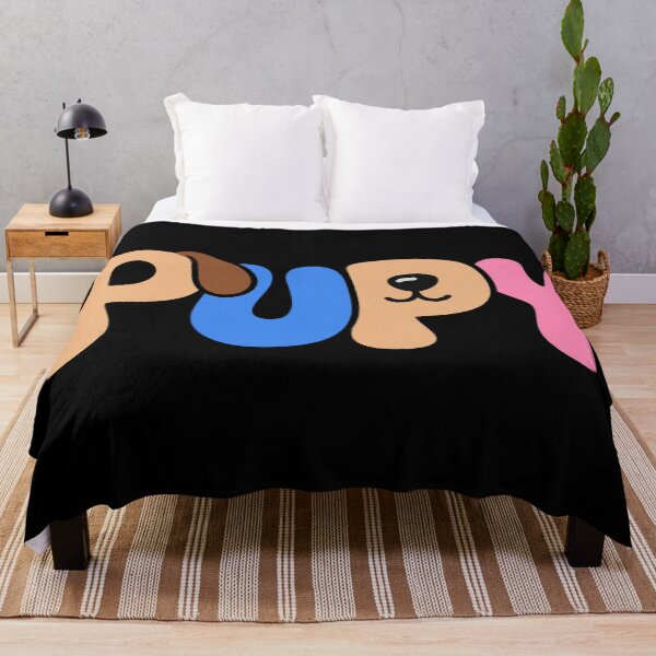 Item preview, Cute Puppy Letters Colorful Dog Art    designed and sold by Owcomm.