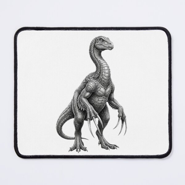 Item preview, Therezinosaurus -Detailed Black and White designed and sold by Minimalisticaly.