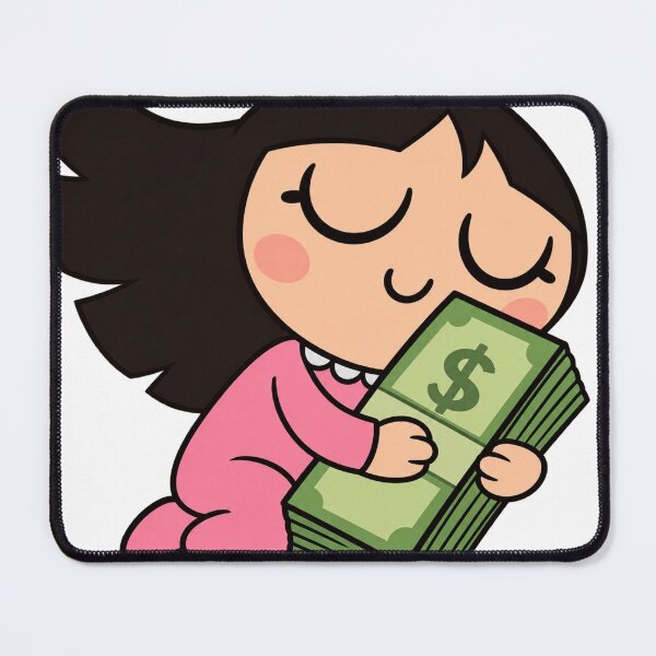 Item preview, Kawaii | Powerpuff Girl with Money designed and sold by Alyssa Kindick.