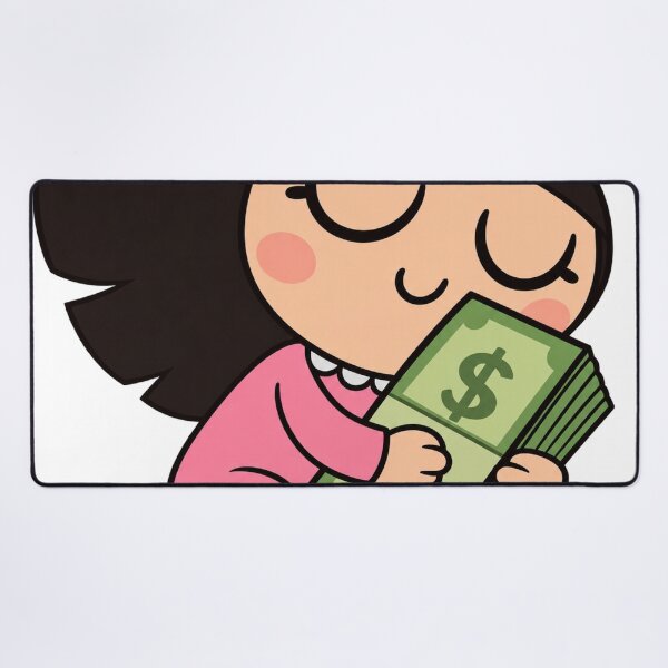 Item preview, Kawaii | Powerpuff Girl with Money designed and sold by Alyssa Kindick.