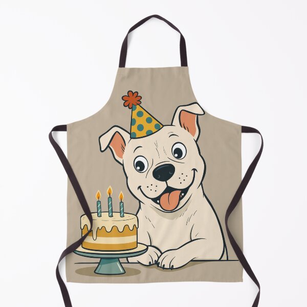 Item preview, American Pit Bull Terrier Happy Birthday designed and sold by Ghost on Toast.