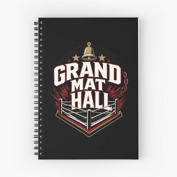 Item preview, Grand Mat Hall Professional Wrestling Arena Logo designed and sold by Dogy Corgi.