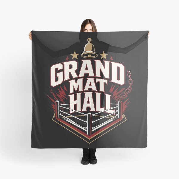 Item preview, Grand Mat Hall Professional Wrestling Arena Logo designed and sold by Dogy Corgi.