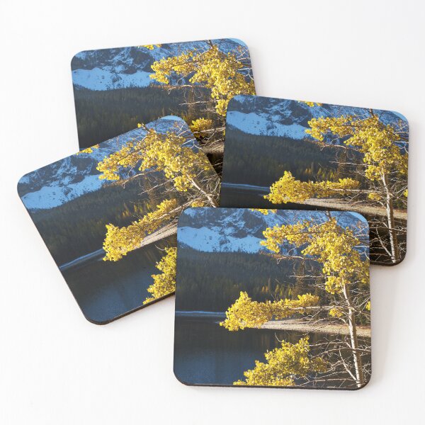Item preview, Golden Leaves by a Mountain Lake designed and sold by jklune.