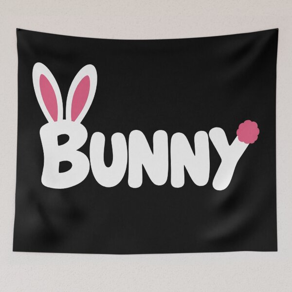 Item preview, Cute White Bunny Rabbit With Ears And Tail    designed and sold by Owcomm.