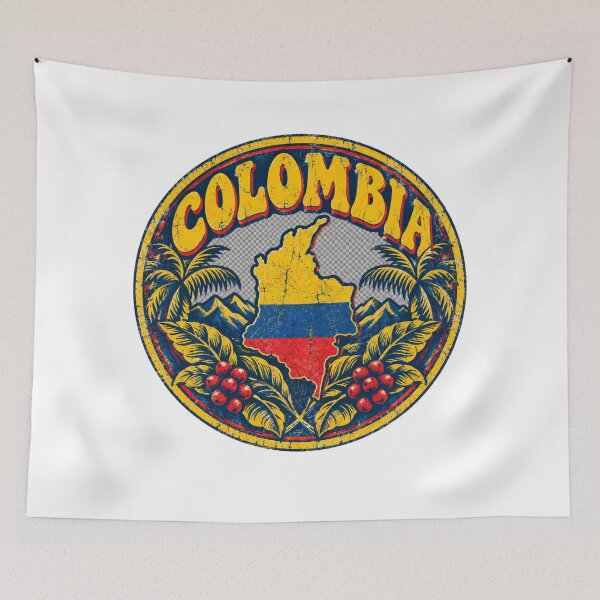 Item preview, Colombia Pride Vintage  designed and sold by freshwear design.