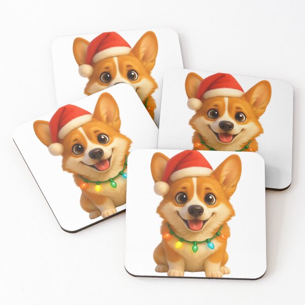 Item preview, Horgi Dog Christmas Lights designed and sold by Sillytoe.