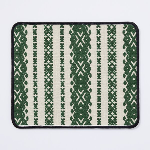 Item preview, Folk Style Green Embroidery designed and sold by DansCreations42.