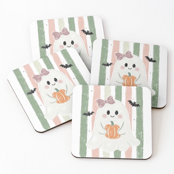 Item preview, Cute Girl Ghost with Stripes designed and sold by Explicitly-Random.