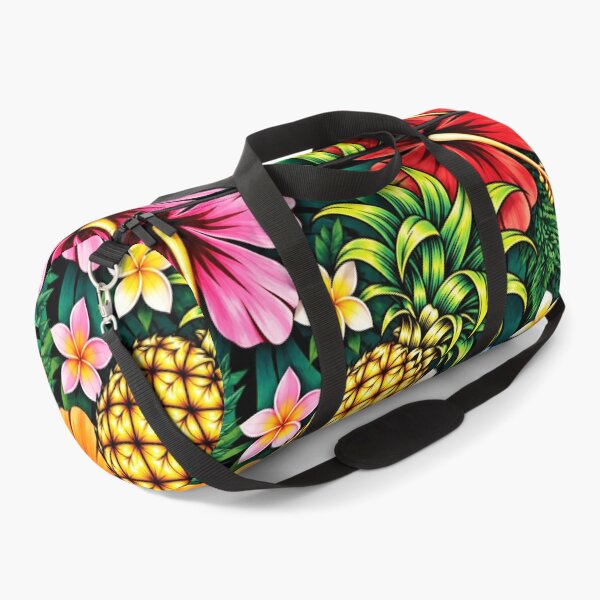 Item preview, Tropical Hawaiian Hibiscus & Pineapple Paradise designed and sold by Plus91BIRD.