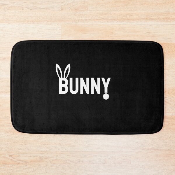 Item preview, Cute White Bunny Ears Text Graphic    designed and sold by Owcomm.
