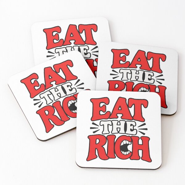 Item preview, Eat The Rich Bold Vintage Quote designed and sold by Owcomm.