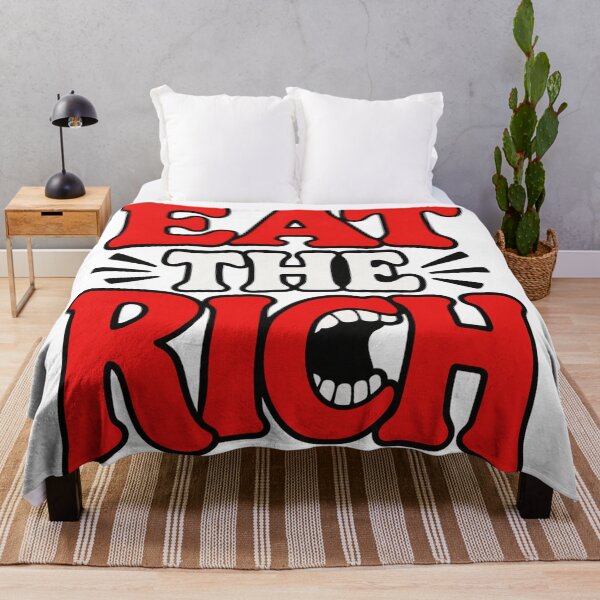 Item preview, Eat The Rich Bold Vintage Quote designed and sold by Owcomm.