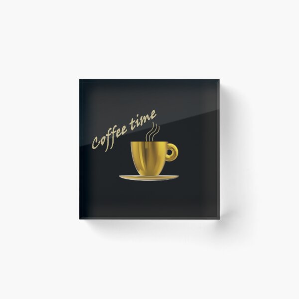 Item preview, Elegant Luxury Coffee Time designed and sold by ArtisticJump.