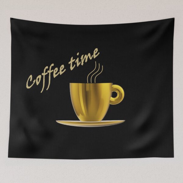 Item preview, Elegant Luxury Coffee Time designed and sold by ArtisticJump.