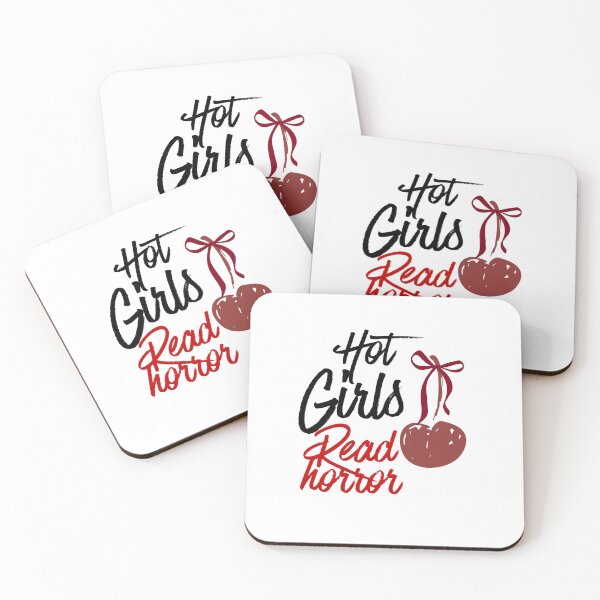 Item preview, Hot girls read horror designed and sold by AfterHourNotes.