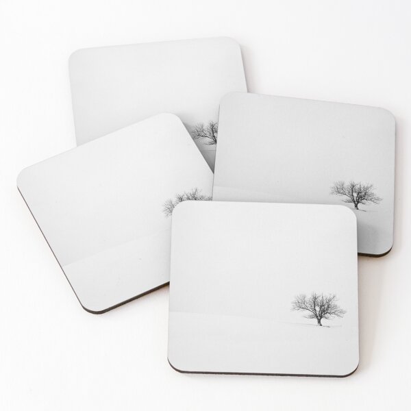 Item preview, Solitary tree in a snowy landscape designed and sold by Rekeech.