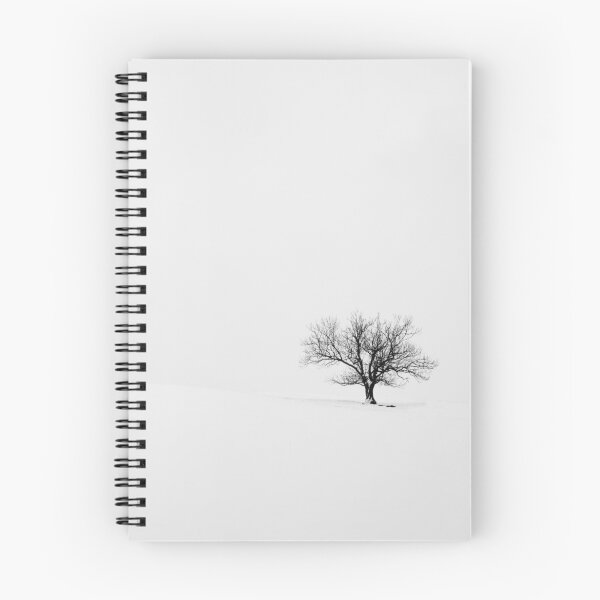 Item preview, Solitary tree in a snowy landscape designed and sold by Rekeech.