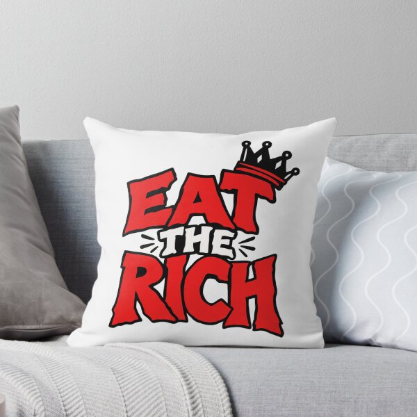 Item preview, Eat The Rich Bold Crown Quote designed and sold by Owcomm.