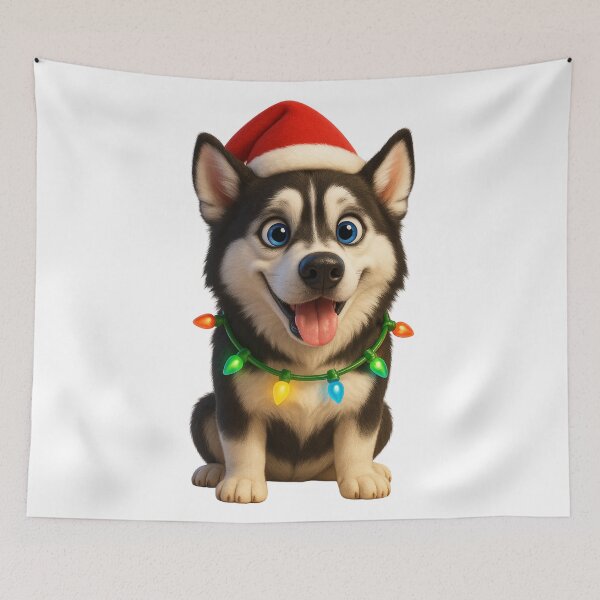 Item preview, Huskador Christmas Cheer designed and sold by Sillytoe.