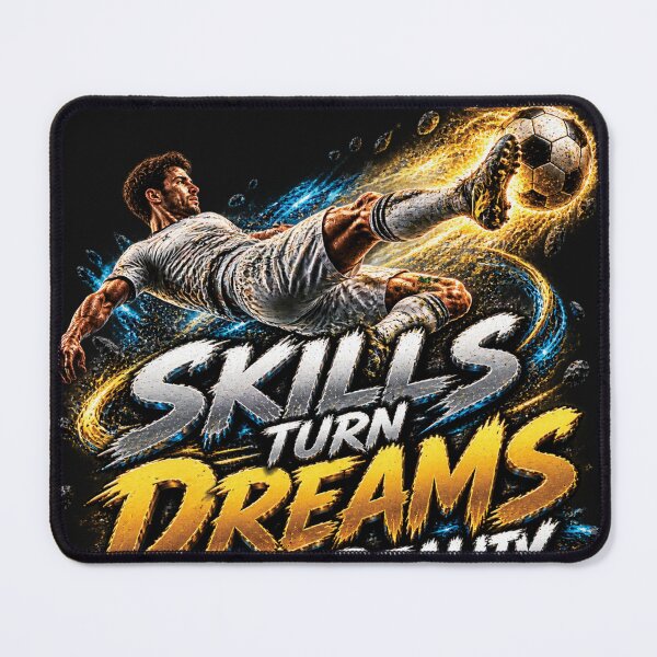 Item preview, Skills Turn Dreams Into Reality | Soccer Football Motivation Gift designed and sold by M. Mamdouh Artworks.