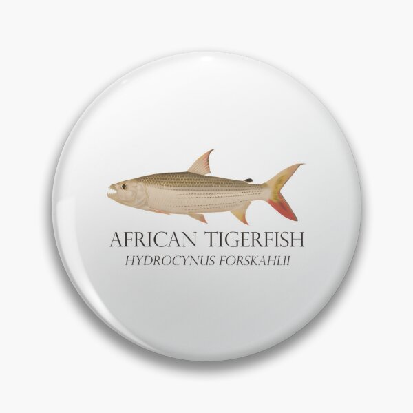 Item preview, Tigerfish Wolffish Hydrocynus Aquarium Monster Fish Keeper Retro Vintage Aquarist designed and sold by IstanbulEssence.