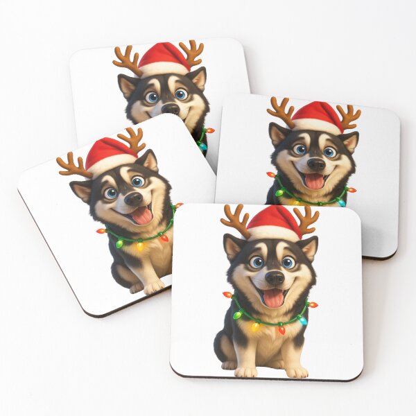 Item preview, Huskita Christmas Reindeer designed and sold by Sillytoe.