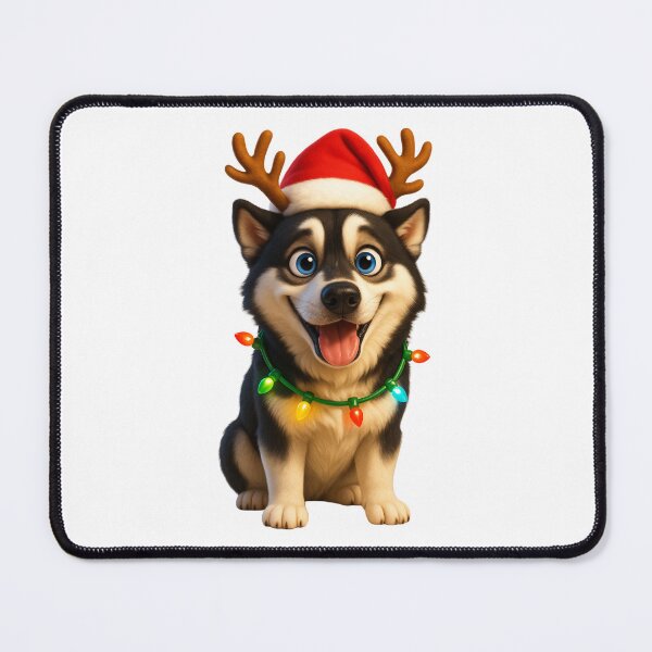 Item preview, Huskita Christmas Reindeer designed and sold by Sillytoe.