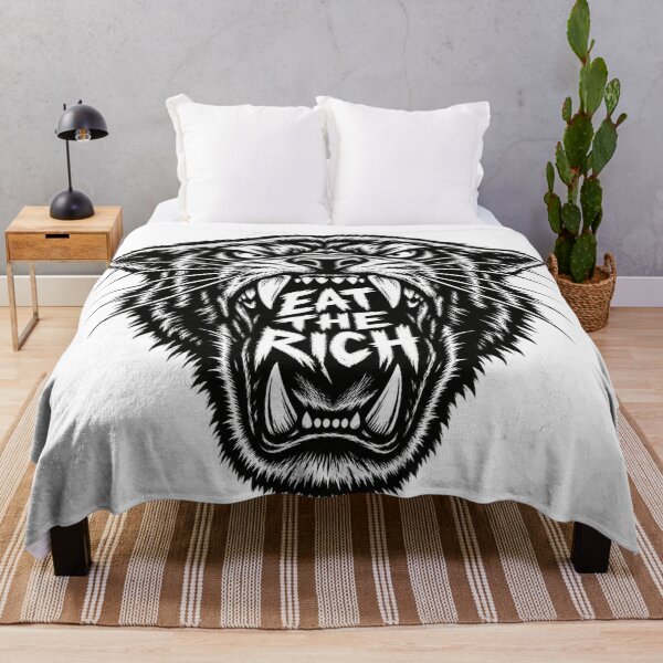 Item preview, Fierce Panther Eat The Rich Graphic Illustration    designed and sold by Owcomm.