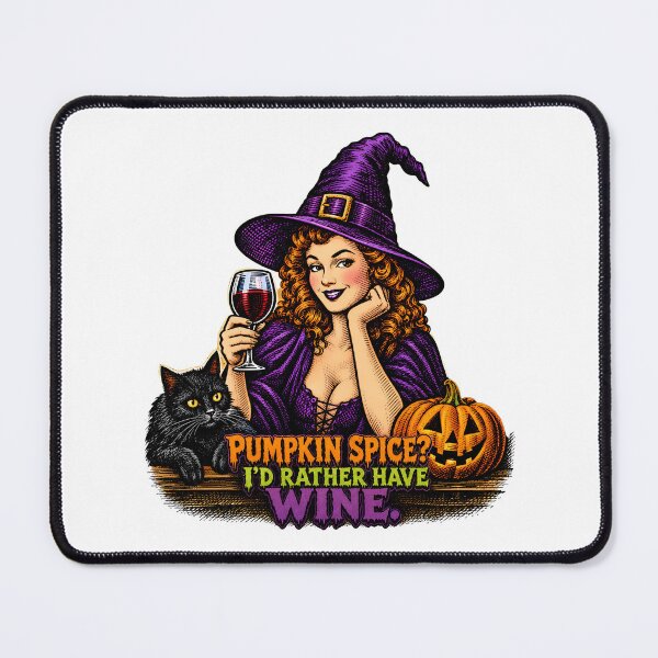 Item preview, Pumpkin Spice? I'd Rather Have Wine designed and sold by VelvetRoom.