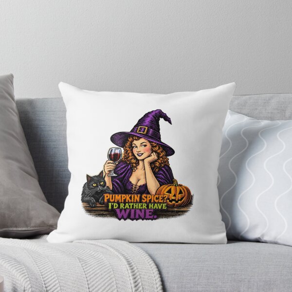 Item preview, Pumpkin Spice? I'd Rather Have Wine designed and sold by VelvetRoom.