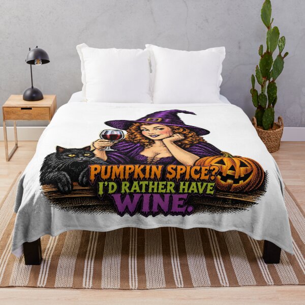 Item preview, Pumpkin Spice? I'd Rather Have Wine designed and sold by VelvetRoom.