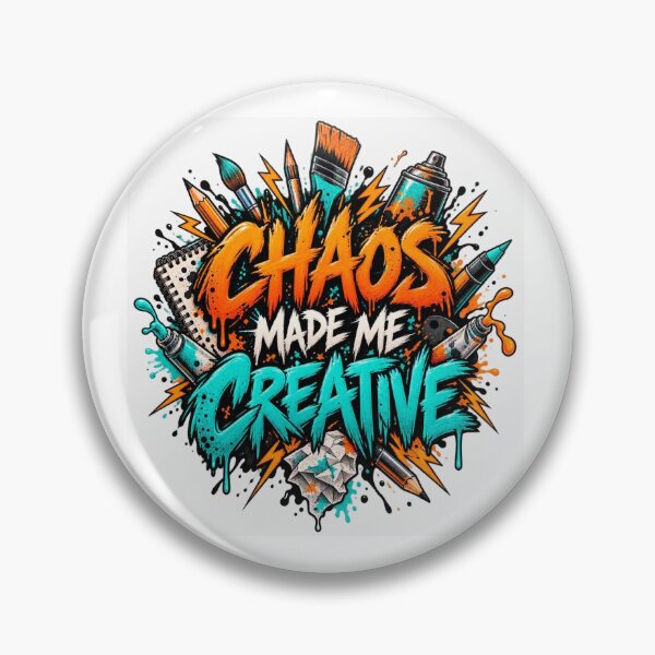 Item preview, Chaos Made Me Creative Artist Graffiti designed and sold by MH Digital Studio .