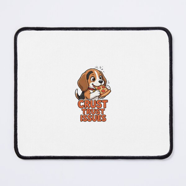 Item preview, Crust Trust Issues Beagle Pizza Funny Dog T-Shirt designed and sold by Worn and Witty.