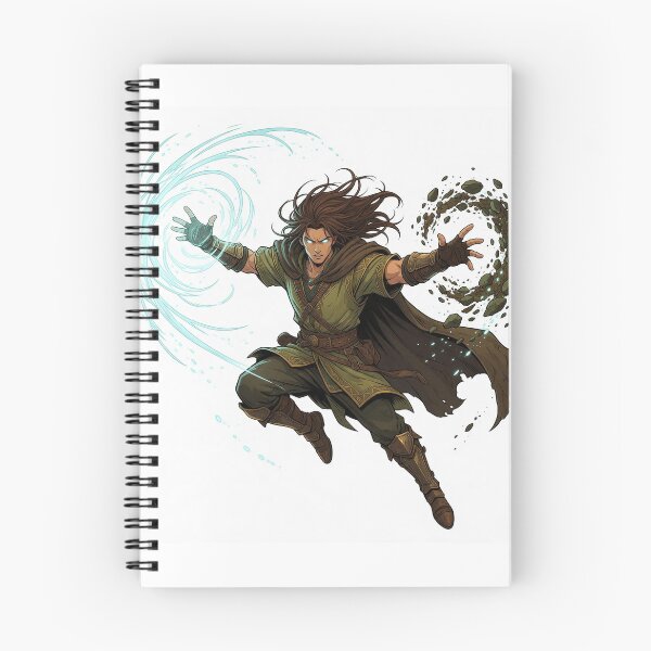 Item preview, Elemental Air and Earth Warrior - Fantasy Bending Art designed and sold by Ahmeddoma.