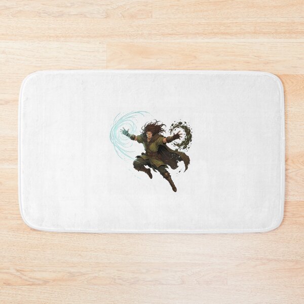 Item preview, Elemental Air and Earth Warrior - Fantasy Bending Art designed and sold by Ahmeddoma.