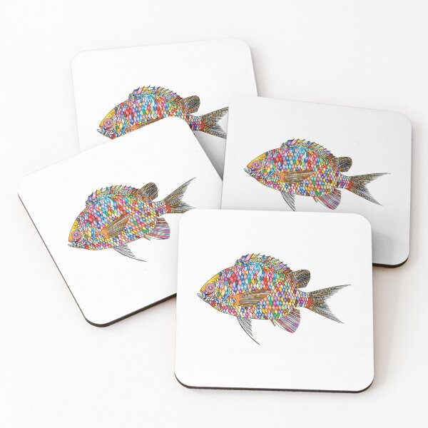 Item preview, Rainbow Psychedilic Fish designed and sold by IstanbulEssence.