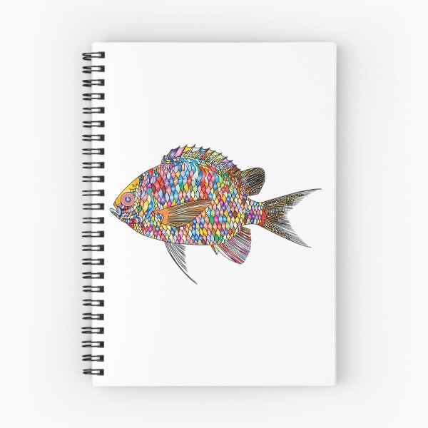 Item preview, Rainbow Psychedilic Fish designed and sold by IstanbulEssence.