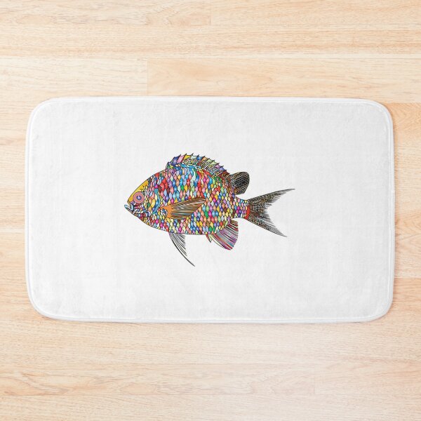 Item preview, Rainbow Psychedilic Fish designed and sold by IstanbulEssence.
