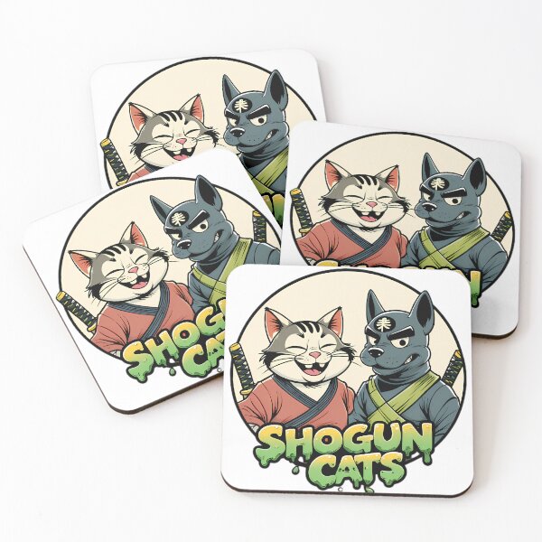Item preview, Shogun Cats Duo designed and sold by Structure-Blue.