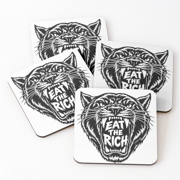 Item preview, Fierce Panther Cat Eating The Rich    designed and sold by Owcomm.