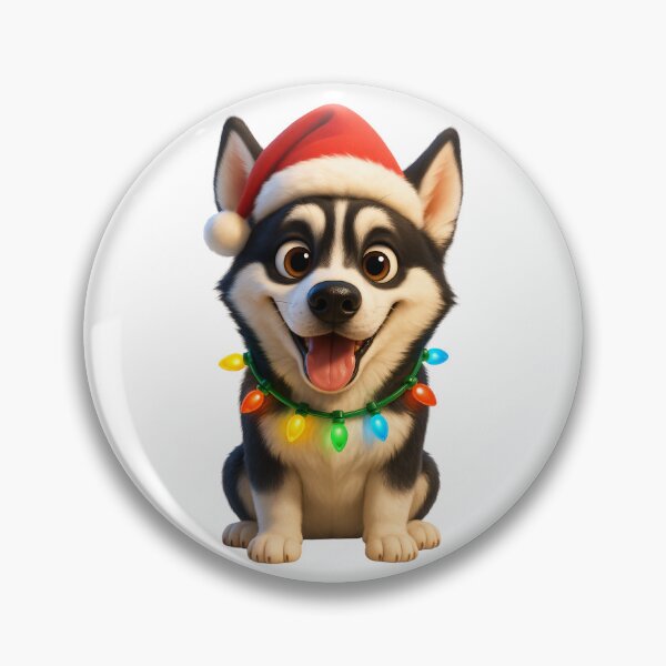 Item preview, Husky Christmas Lights designed and sold by Sillytoe.