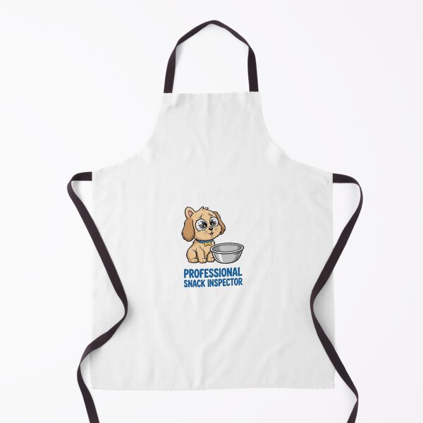 Item preview, Professional Snack Inspector Puppy Funny Dog T-Shirt designed and sold by Worn and Witty.