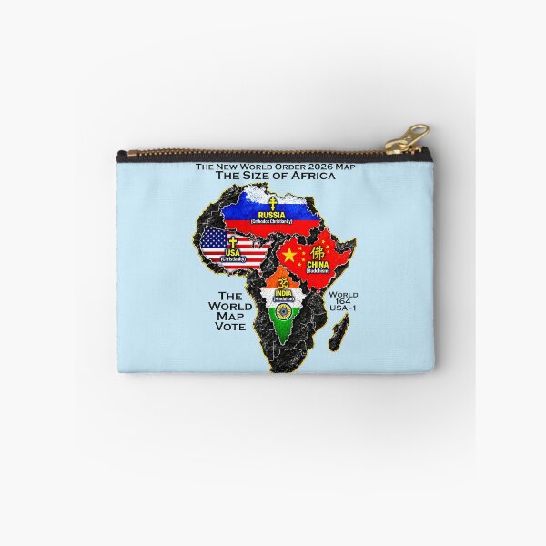 Item preview, THE NEW WORLD ORDER 2026 MAP - THE SIZE OF AFRICA  designed and sold by DBM Photo Art 1.