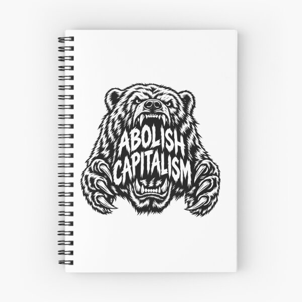Item preview, Bear Abolish Capitalism Anti Capitalist Protest designed and sold by Owcomm.