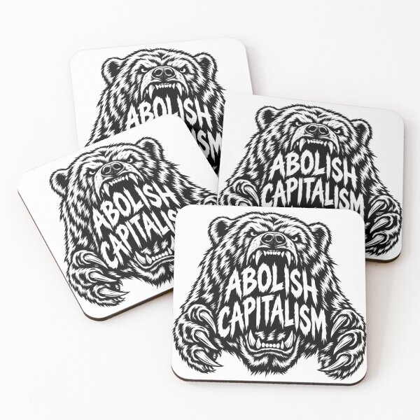 Item preview, Bear Abolish Capitalism Anti Capitalist Protest designed and sold by Owcomm.